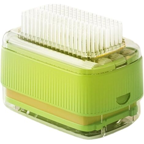 Boîte à Savon Boîte À Savon pour Lessive avec Roulette,Distributeur Moussant Portable Brosse pour Nettoyer la Vaisselle Cuisine Salle de Bain Voyage (1/5)