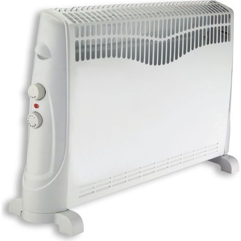 DX Drexon 743200 - Convecteur mobile - 2000W - 20 x 75 x 47,5 cm - Thermostat mécanique - Avec Anti-surchauffe - Blanc