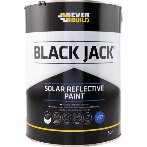 Black Jack® 907 Solar Reflective Paint 5 litre (1/4)