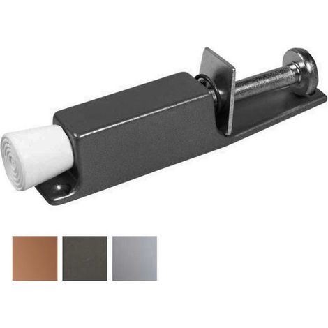 Fermaporte Pedale Lega Bronzato Mm 130X25 Ibfm