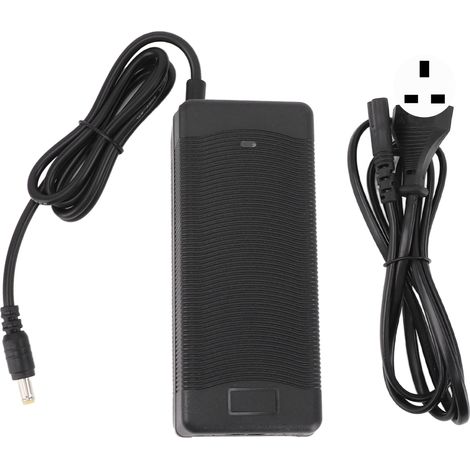 Chargeur batterie scooter électrique 54.6V 2A, adaptateur secteur DC2.1, fiche UK 100-240V, pour trottinette électrique et vélo électrique. (1/5)