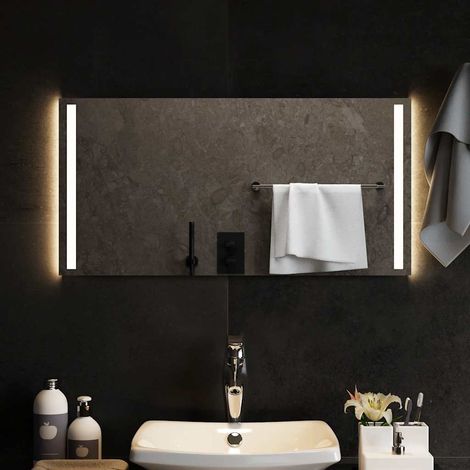 Miroir de salle de bain LED 80x40 cm