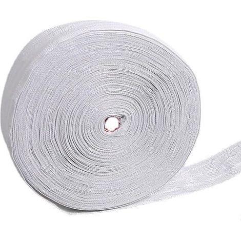 New 20-meter pack of fabric tape, with fine thread for stretching and shaping, allowing for free adjustment of the density of pleats, window covering accessories. (1/5)