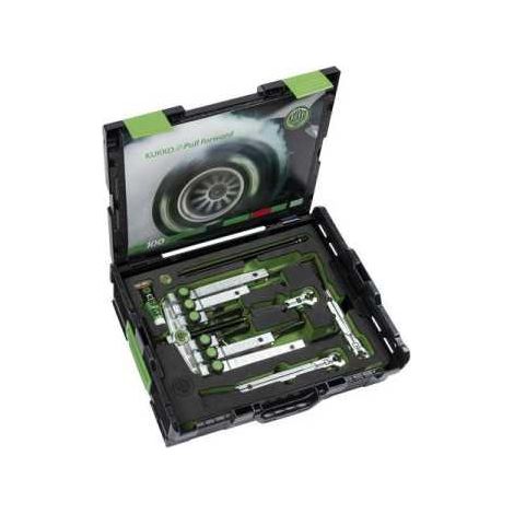 Juego extractor universal 2 y 3 brazos con ganchos estrechos ajuste rápido de goma KUKKO