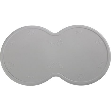 Tapis de gamelle en Silicone pour Chien - Napperon Bol en Silicone avec Bord Anti-éclaboussures Sets de Table pour Bols d'alimentation pour Tapis de Nourriture pour Animaux de Compagnie (1/4)