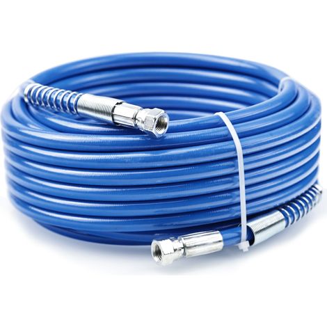 Tubo Alta Pressione per Verniciatura 10m – TPU, 228 Bar  Filettatura 1/4"  Compatibile con Vari Tipi di Vernici