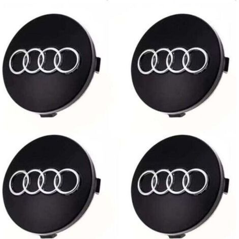 Enjoliveurs de roue 4 pièces pour Audi, accessoires auto ABS 60 mm (1/3)