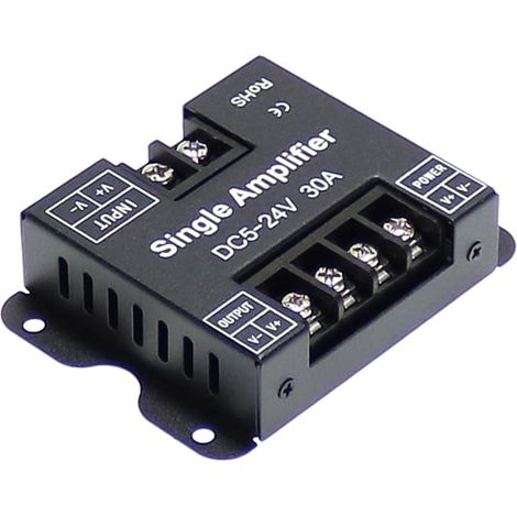 IluminaShop - Amplificador de Senal para Tiras LED 1224V DC Monocolor