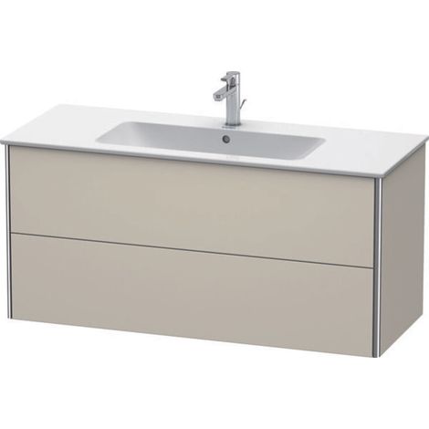 Duravit XSquare Vanity unit à suspension murale 121,0 x 47,8 cm, (1/4)