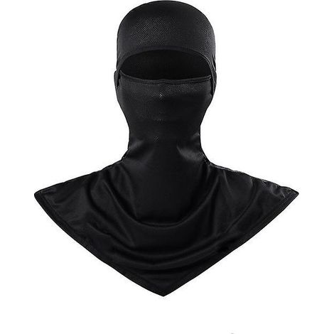 baraklava Masque De Protection Pour Le Cou D't (noir), Doublure De Casque De Casque De Moto Respirante Pour La Randonne Vlo En Plein Air, Protect (1/4)
