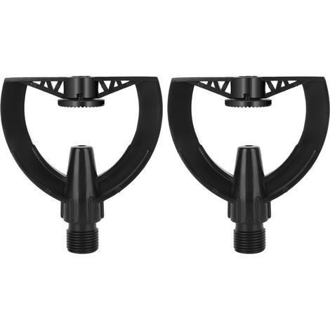 2 buses d'arrosage miniatures en plastique G1/2 pouce pour jardin et pelouse (2 pièces) (1/5)