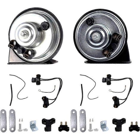 Klaxon double tonalité (aiguë et grave) pour Ford F-150 2004-2008 (références 2W7Z-13800-AA et 2W7Z-13800-BA) (1/5)