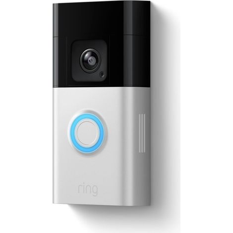 ring B0B2BNM4PV Interphone vidéo IP Wi-Fi nickel (mat) (1/4)