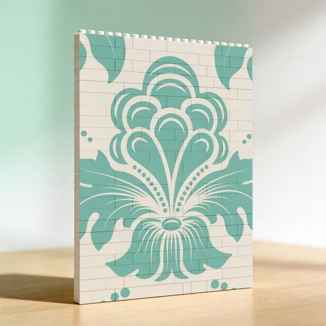 Cadre photo en briques pour adultes, cadeau de la Saint‑Valentin et anniversaire (1/5)