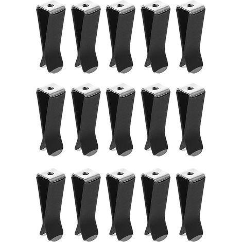 Packung mit 30 bogenförmigen Metallclips für die Lüftungsschlitze im Auto, zur Befestigung von Lufterfrischer-Diffusoren. (1/5)