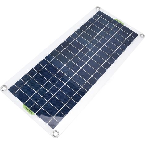 20W flexibles polykristallines Solarpanel, 21V tragbares Ladegerät für Handy, Wohnmobil, Boot, Notladung (Batterie nicht im Lieferumfang enthalten) (1/5)
