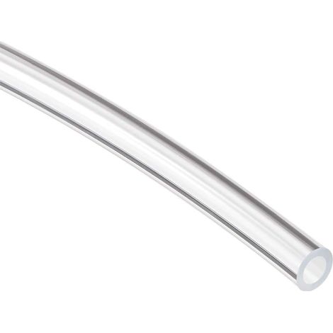 Tuyau flexible en PVC transparent - 4 mm x 6 mm x 2 m - Pour conduite d'eau, huile et air (1/5)