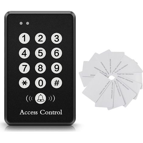Système de contrôle d'accès RFID pour la sécurité des équipements et machines contrôle d'accès RFID à courte portée cartes D85 et D10 (1/5)