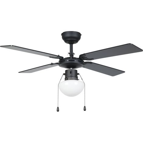 Ventilateur de plafond Fortaleza noir - 31352