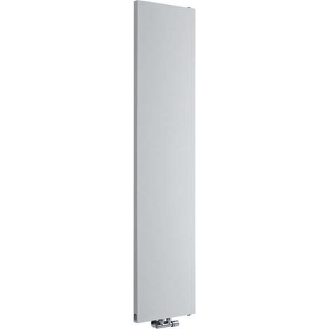 Hudson Reed – Radiateur vertical en acier 180 x 40cm – Puissance 842W – Finition blanche – Design plat pour espaces réduits