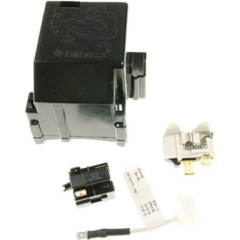 KIT RELAIS DE DÉMARRAGE POUR REFRIGERATEUR WHIRLPOOL - C00314687
