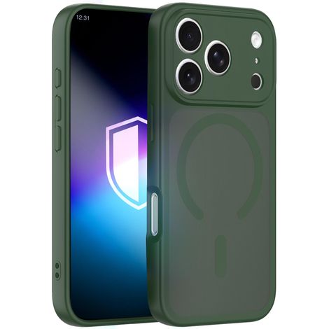 Custodia magnetica 3mk Misty Green per Apple iPhone 17 Pro (1/5)