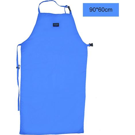Tablier de sécurité CryO bleu de protection contre l'azote cryogénique à très basse température (9070cm) (1/5)