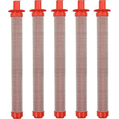 Lot de 5 filtres pour pistolet pulvérisateur - Accessoires pour machine de pulvérisation - Pièces de peinture sans air - 200 mailles (1/5)