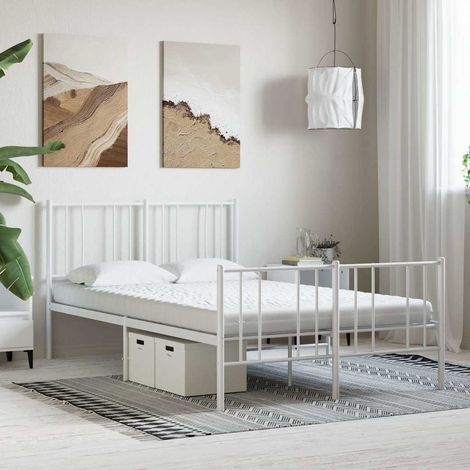 Matelas de lit Matelas en mousse blanc 120x210 cm 7 zones dureté 20 ILD CFW936565 CFW308284 (1/5)
