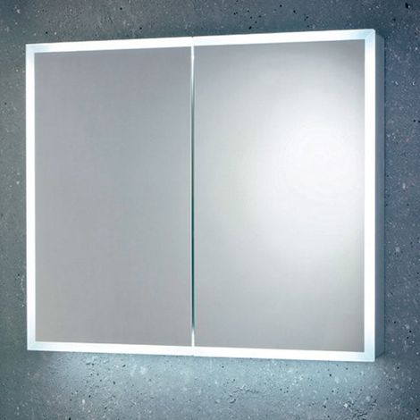 Orbit Mia LED Mirror Cabinet with Demister Pad and Shaver Socket 700mm H x 600mm W (1/4)