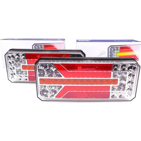 Lampada combinata a LED, direzione dinamica L+R, 12-24 V (1/5)