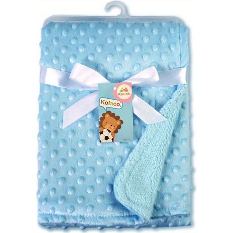 Couverture, couverture polaire douce pour garçon, couverture unie pour fille, accessoires de massage pour le lit, cadeau de Noël, d'Halloween ou de Thanksgiving, couverture (1/5)