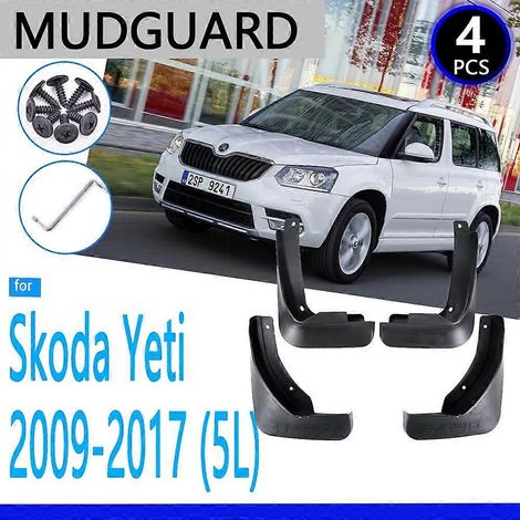 Garde-boue compatibles avec Skoda Yeti 5L 2009-2017 2010-2015 Accessoires auto - Bavettes - Ailes - Pièces de rechange auto (1/5)