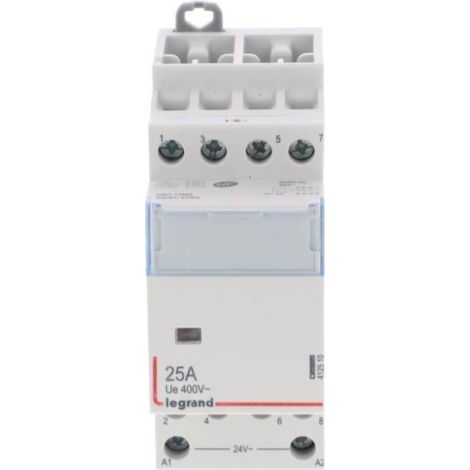 Contattore modulare 25A 4Z 0R 24V AC SM416 004117/412510