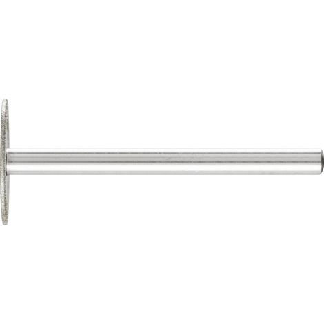 PFERD TOOLS Diamant-Schleifstift Zyl. schmal Ø14x0,5 mm SchaftØ3 mm D64 (fein) zum Ausschleifen v. Nuten (1/4)