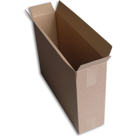 Enveloppebulle – Lot de 5 boîtes carton 600x150x440 mm – Caisse américaine simple cannelure – 100% recyclable – Pour expéditions et rangements