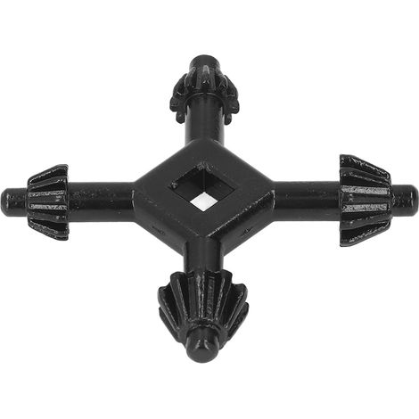 Clé de mandrin de perceuse 4-en-1, acier 45 multifonction, embouts alliés pour perçage précis, outil de serrage universel. (1/5)