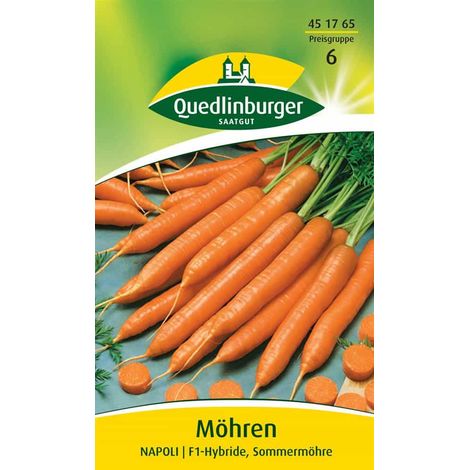 Quedlinburger Möhren Napoli - Gemüsesamen (1/4)