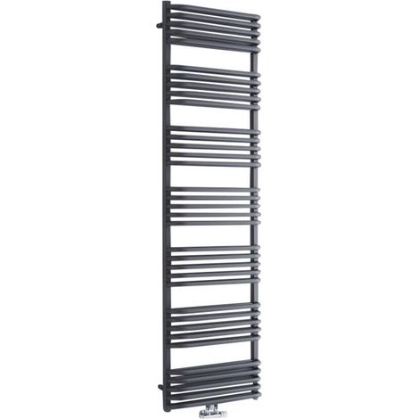 Hudson Reed Arch – Sèche-Serviettes Incurvé – Anthracite 180 x 50cm (1/5)