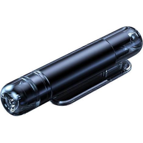Brise-vitre et coupe-ceinture de sécurité Safe Pro X, marteau de survie 2 en 1, couleur : noir (1/4)