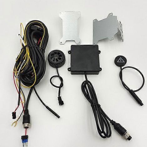 Système de détection d'angle mort par radar à ondes millimétriques 79 GHz, surveillance des angles morts par micro-ondes, assistance au changement de voie, stationnement (1/5)