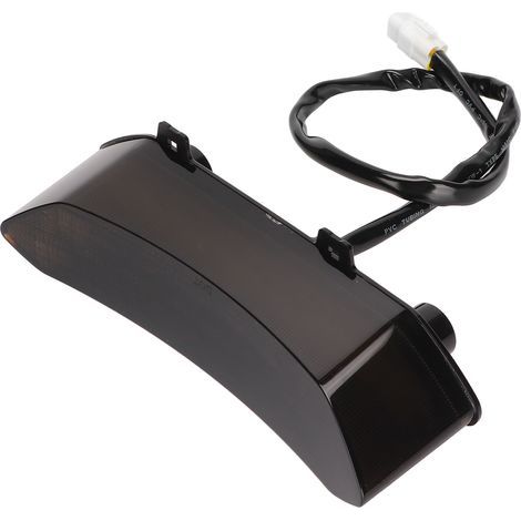Feu stop arrière noir fumé ABS PC LED feux arrière adaptés pour Raptor 700R 2006-2018 (1/5)