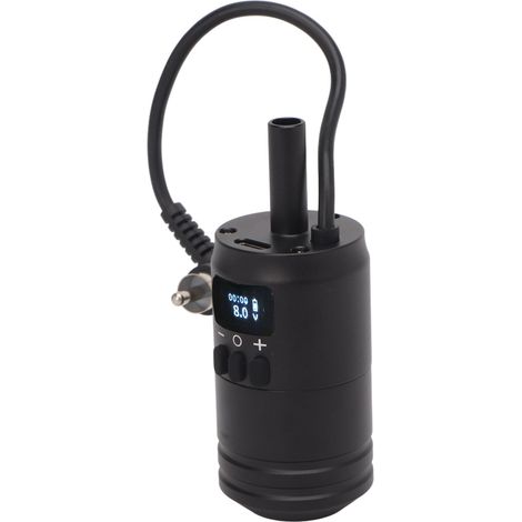 Kit de grips pour cartouches de tatouage 2 en 1 avec interface RCA et alimentation sans fil portable 1600 mAh (1/5)