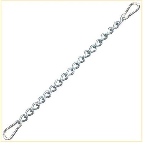 pair Chaîne avec Deux mousquetons, Fixation Variable pour hamac jusqu'à 230 kg (Chaîne 66 cm) (1/4)