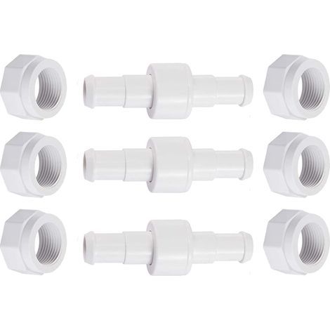 Manguera giratoria D20 con tuerca de manguera D15 compatible con Zodiac Polaris 280, 380, 180 - Repuestos para limpiafondos (1/5)