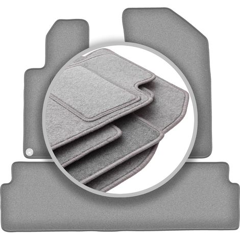 Alfombrillas gris ceniza para Peugeot 508 RXH traseras completas (2010-2018)