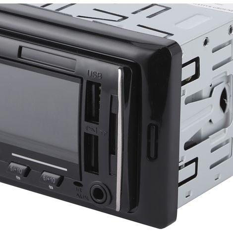 Universelles 12V-Autoradio, Bluetooth, MP3-Player kompatibel mit FM/MP3/WMA/USB (Fernbedienung mit Batterien im Lieferumfang enthalten) (5008) (1/5)