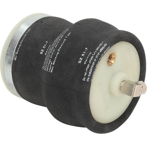 Ressort de suspension pneumatique de siège 0,1 à 1,0 MPa, soufflet d'air d'absorption des chocs pour siège conducteur de voiture, camion ou remorque (1/5)