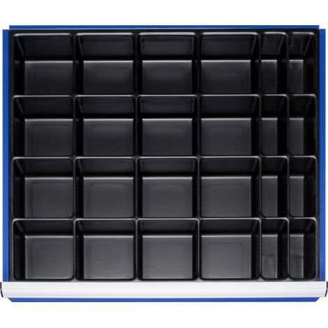 Kit de compartimentation Rau pour tiroirs Tiroir-XL H 60-90mm Insert pour petites pièces