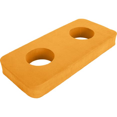 Connecteur EVA pour Tube de Natation, Accessoire Entraînement Sensoriel et Jeu Aquatique Parent-Enfant, Couleur Orange-KZQ (1/5)